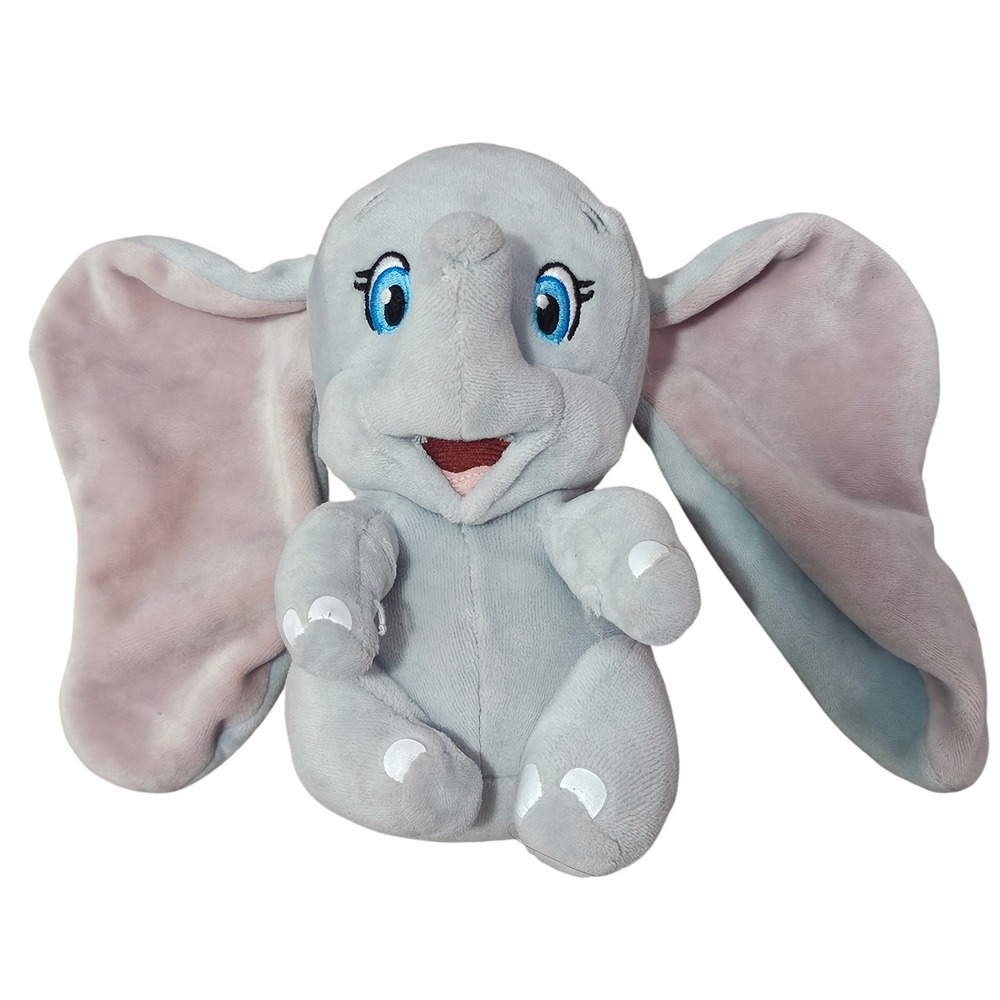 Disney Ty‎ Sparkle Dumbo Plush Grey Elephant Stuffed Animal Toy 6 Inch